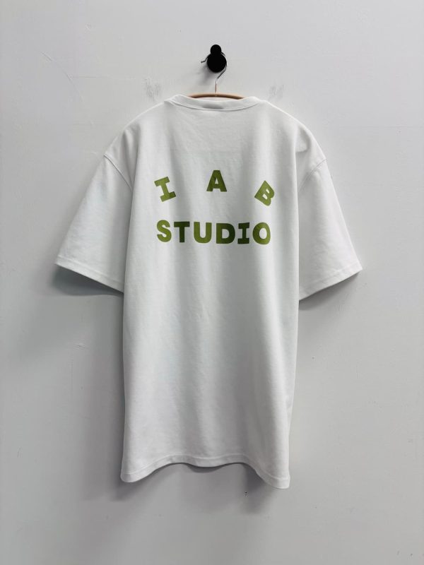 (XL) IAB STUDIO Short-Sleeve T-Shirt White (IAB-004)