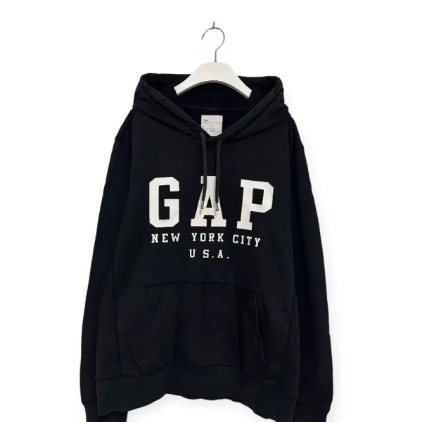 (L) GAP New York City USA Black Hoodie (GAP-001)