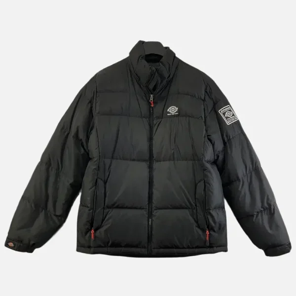 (M) Dickies Black Unisex Puffer Jacket (DK-005)