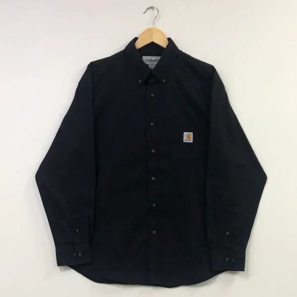 (XL) Carhartt Work Shirt Jacket - Black (CRHT-027)